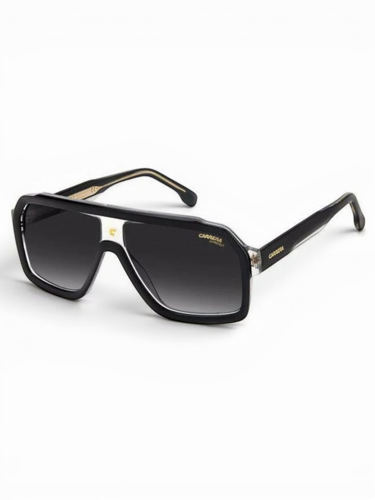 Carrera Polarized Sunglasses 1053/S Black/Grey Full Inclusion Retail $359